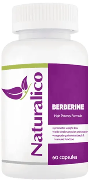 Berberine, 350 mg, 60 capsule, Naturalico