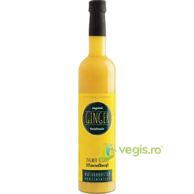 Elixir Concentrat din Radacina de Ghimbir Ecologic/Bio 500ml