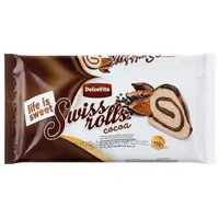 Swiss roll Dolce Vita cu crema de cacao, 150g Engros