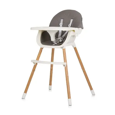 Scaun de masa 3 in 1 Chipolino Rio 2023 Graphite