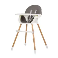 Scaun de masa 3 in 1 Chipolino Rio 2023 Graphite