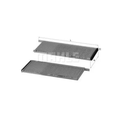 Filtru, aer habitaclu MAHLE ORIGINAL LA 195/S