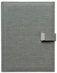 Agenda Lemax - Elegans, A5, cu mecanism, gri