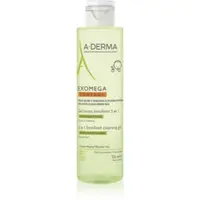 A-Derma Exomega Control 2 in 1 Emollient Cleansing Gel gel de duș pentru piele uscata spre atopica