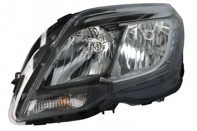 Far Stanga H15 H7, electric, cu motor potrivit MERCEDES GLK X204 potrivit MERCEDES 06.12-06.15