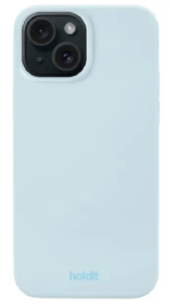 Spate Holdit Silicone Case pentru iPhone 14/13 - Mineral Blue