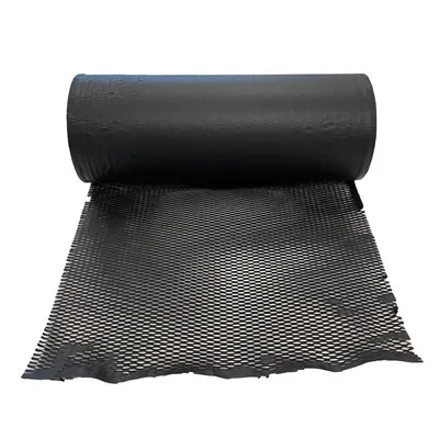 Rolă hârtie kraft fagure 50cm x 50m - negru - Default Title