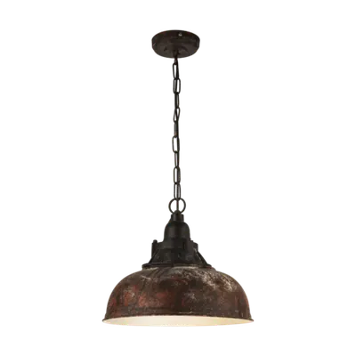 Lampa suspendata GRANTHAM 1 antique-brown, beige 220-240V,50/60Hz IP20