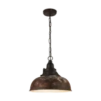 Lampa suspendata GRANTHAM 1 antique-brown, beige 220-240V,50/60Hz IP20