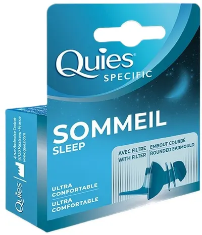 Sommeil Sleep Dopuri de urechi din silicon, cu filtru, 24 dB, 1 pereche, Quies
