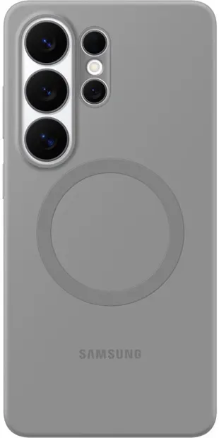 Husă Samsung – Silicon Magnet, Galaxy S26 Ultra, Qi2, gri