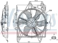 Ventilator Radiator (cu Carcasa) Potrivit Nissan Kubistar; Renault Clio Ii, Kangoo, Kangoo Be Bop, Kangoo Express, Kangoo Ii, Megane I, Megane I Classic, Megane I Coach 1.2-Electric 08.95-