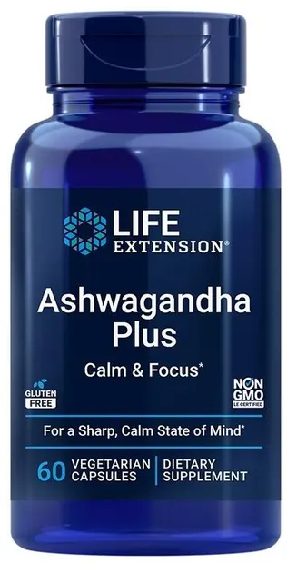 Ashwagandha Plus, 60 capsule, Life Extension