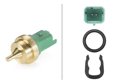 Senzor temperatura lichid racire (numar pini: 2, verde) potrivit DS DS 3, DS 4, DS 4 II, DS 5, DS 7, DS 9; CITROEN BERLINGO MULTISPACE, BERLINGO MINIVAN, C-ELYSEE, C2, C3 I 1.4-2.0DH 07.00
