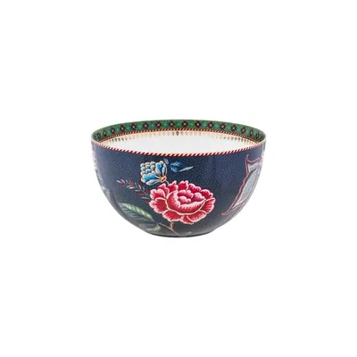 Bol din porțelan, Pip Studio, Blue, 18cm, colecția Berry Blues