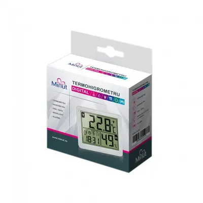 Termohigrometru digital Minut 5 functii