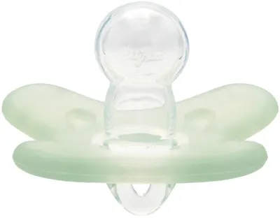 Suzetă simetrică din silicon Canpol - 6-12luni, verde