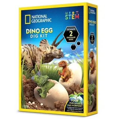 National Geographic - Set educativ Descoperirea oualor preistorice in expeditia dinozaurilor