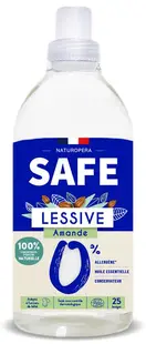 Detergent bio pentru rufe cu parfum de migdale fara alergeni, 1000ml, Safe