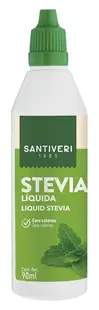 Stevia lichidă, fără gluten și lactoză, 90 ml, Santiveri