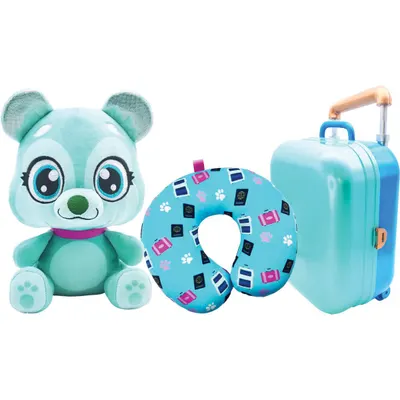 Jucarie de plus si accesorii in troler, Lovables Luggables, Romy Everest