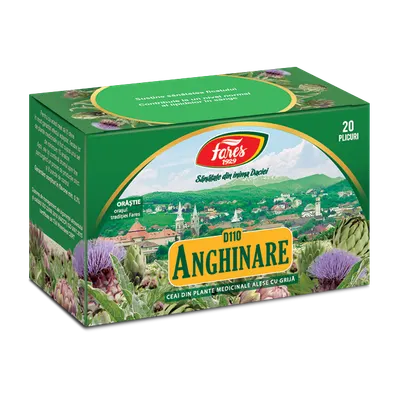 Ceai de anghinare D110, 20 plicuri, Fares