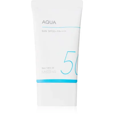 Missha All Around Safe Block Aqua Sun gel-cremă protecție solară SPF 50+ 50 ml