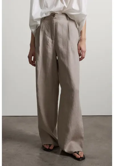 Pantaloni De Dama Bej 003571095