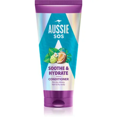 Aussie SOS Sooth & Hydrate balsam hidratant pentru păr 200 ml