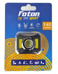 Lanterna frontala multifunctionala Foton Sport HL0163 USB-C