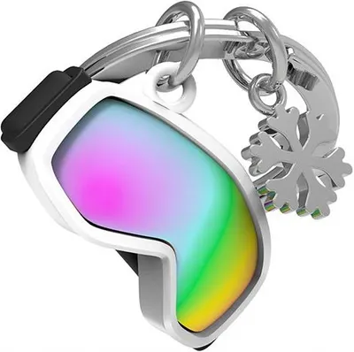 Breloc Metalmorphose - Goggles with snowflake