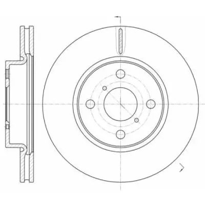 Disc frana REMSA 61169.10