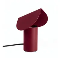 Veioză burgundy LED din aluminiu (înălțime 15 cm) BISCUIT – Thoro