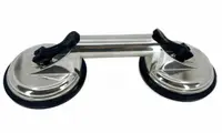Ventuza dubla profesionala cu corp din Aluminiu 125mm, 90kg - CNO-ALUV2