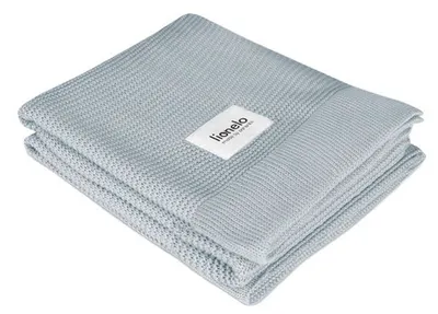 Pătura de bambus Lionelo - 100 х 75 cm, Grey