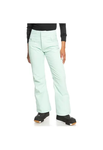 Pantaloni de schi dama - Poliester - Verde - Verde