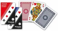 Cărți de joc Piatnik - Poker, bridge, canasta 1199, culoare rosie