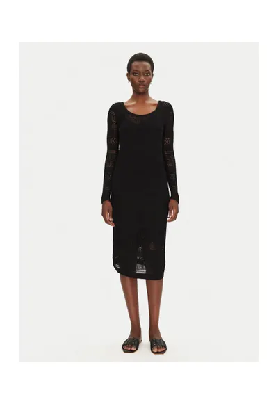 Rochie dama 251-RMPIMA - Viscoza - Negru - Negru