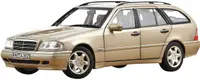 Model de colecționar NOREVModern: Mașini - Mercedes-Benz C-Class T-Model (1997) (Smoke Silver) (183388)