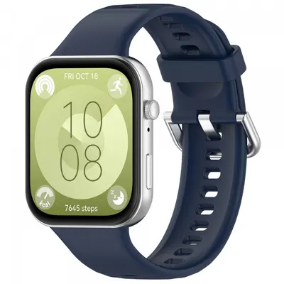 Curea Techsuit W061 pentru Huawei Watch Fit 5 Pro / Fit 5 / Fit 4 Pro / Fit 4 / Fit 3, Bleumarin