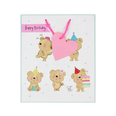 Punga Clairefontaine SDE M HAPPY B-DAY BEAR