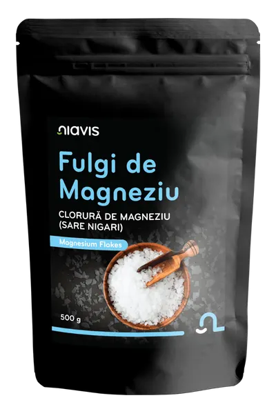 Fulgi de magneziu pentru baie, 500g, Niavis