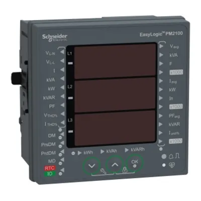 Centrala de masura EasyLogic PM2120, masura putere si energie, armonici pana la gradul 15, display LED, RS485, clasa 1