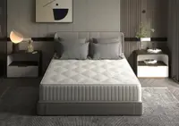 Saltea cu memorie Somnart Silver Relax 200 x 200 x 24 cm cu husa tricot silver