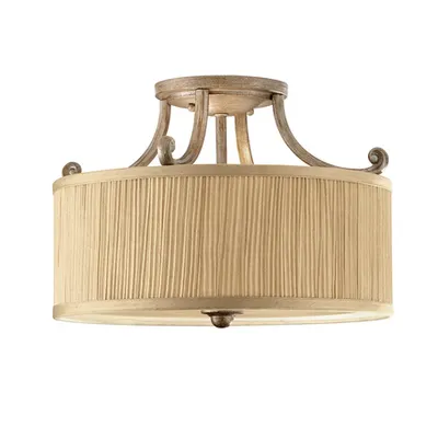 Plafoniera Abbey 3 Light Semi-Flush Light