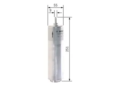 Filtru combustibil BOSCH F 026 402 085