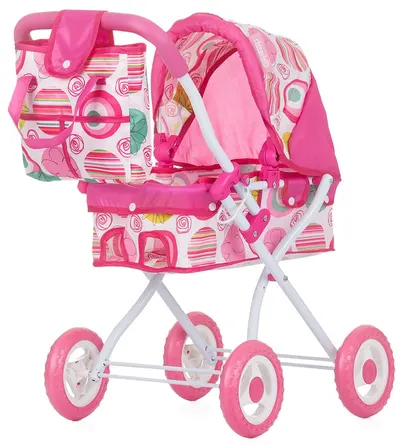 Cărucior pentru păpuși Chipolino - Emily, multicolor