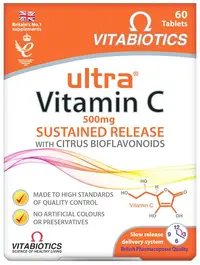 Ultra Vitamin C, 500 mg, 60 tablete, Vitabiotics