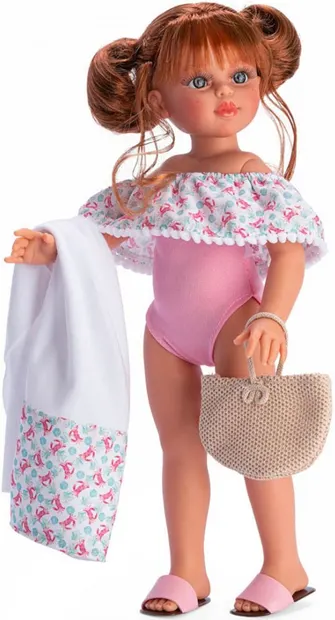 Papusa Asi - Sabrina, cu rochie de plaja, 40 cm