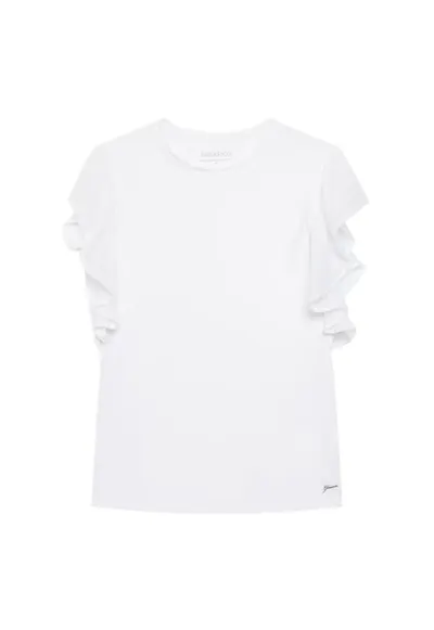 Bluza copii alb - pentru fete